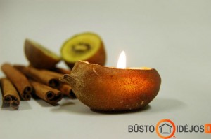 Žvakė net kivi vaisiuje